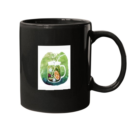 Discover Watercolor lemonade! Baseball ¾ Sleeve Mugs