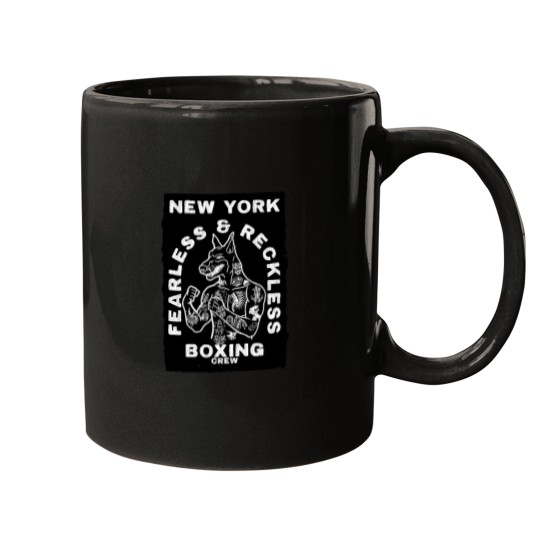 Discover Fearless  Reckless Boxing Crew Mugs