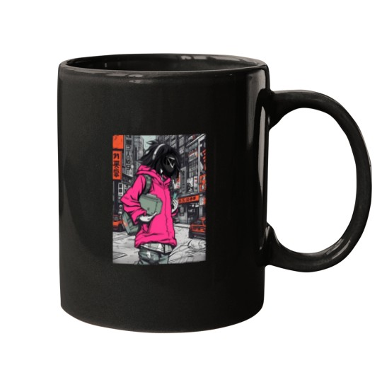 Discover Squid Cosplay Triangle Masked Man In The City 1 Mugs