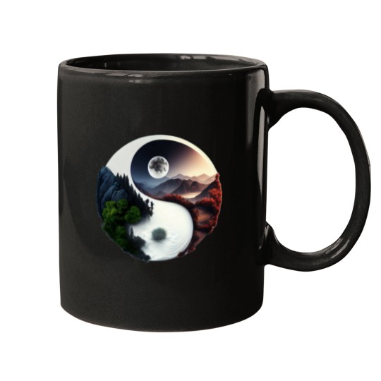 Discover Yin-Yang Nature Active Mugs