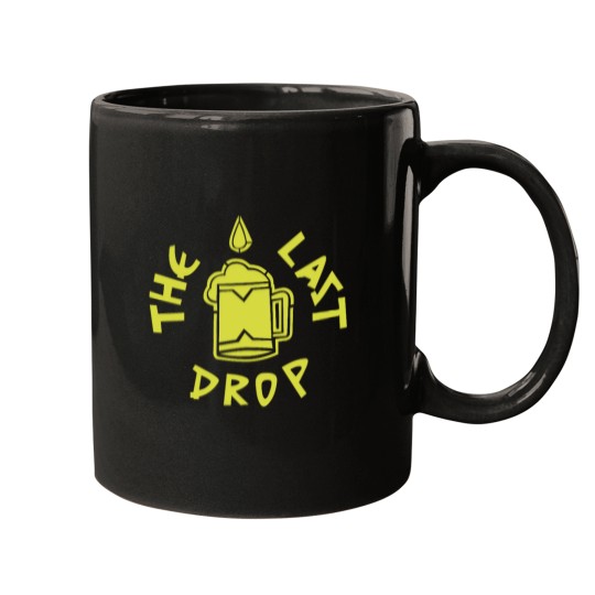 Discover The Last Drop (Thematic Neons Green- Blacks BG) Mugs