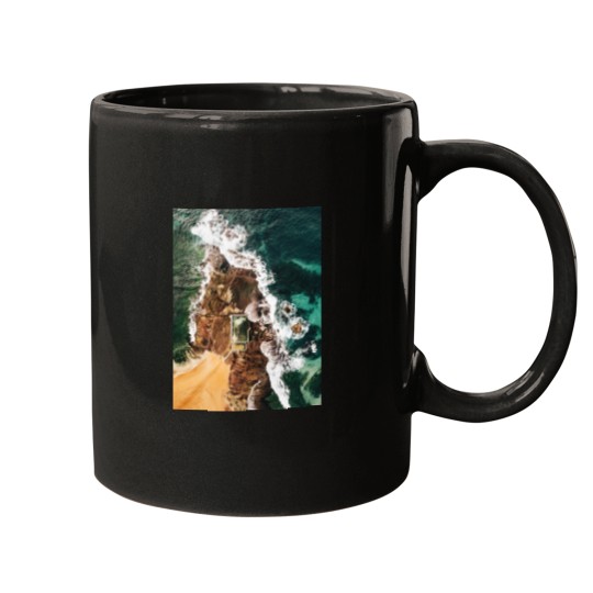 Discover natural pool in manly beach australia Graphic Mugs