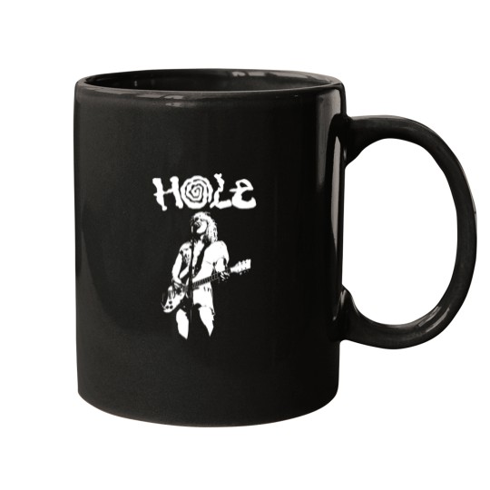 Discover Limited Hole Band Unisex Heavy Cotton Mugs
