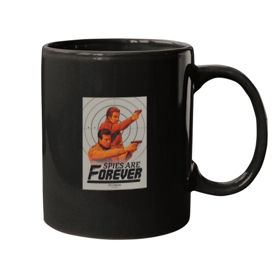 Discover Spies Are Forever Poster Mugs
