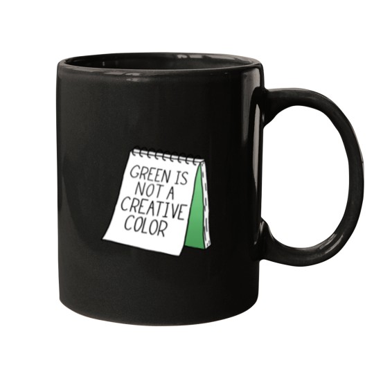 Discover Green Is Not a Creative Color  Green Mugs