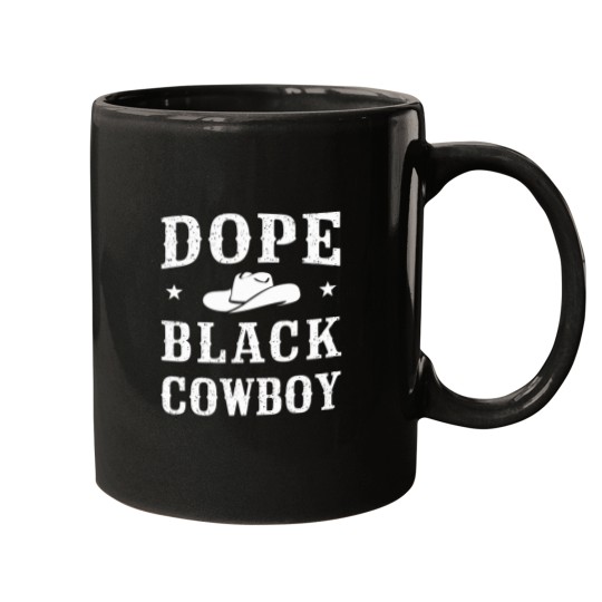 Discover Dope Black Cowboyss African Cowboyss Black History Juneteenth Mugs