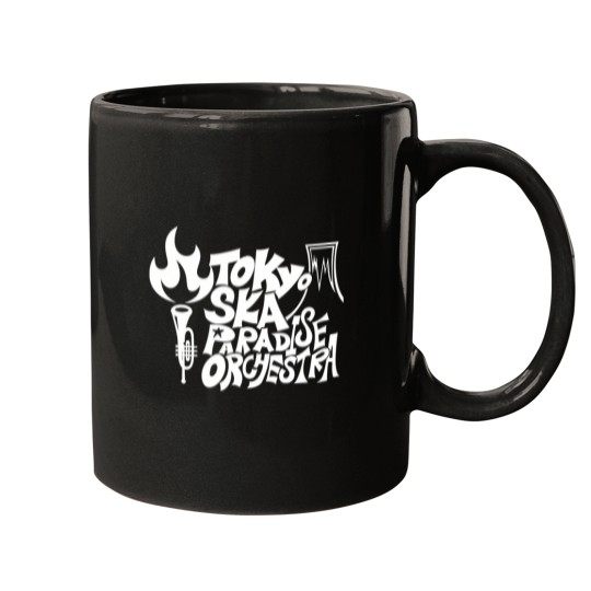 Discover Tokyo Ska Paradise Orchestra White Logo Mugs
