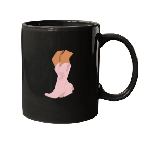Discover Pink Cowgirl Boots Mugs