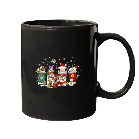 Discover Cute Animated Mouse Christmas Coffee Mugs, Mouse Christmas Mugs