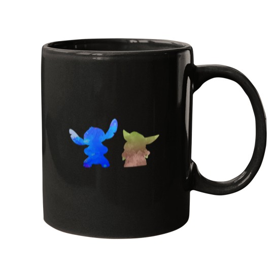 Discover Alien and Baby Inspired Silhouette Mugs