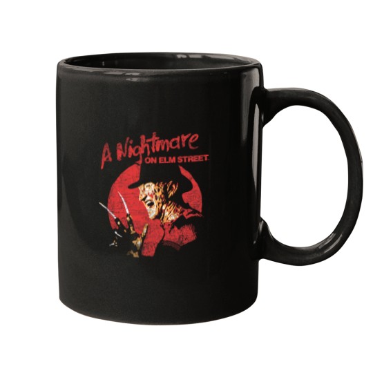 Discover Nightmare on Elm Street Freddy Circle Mugs