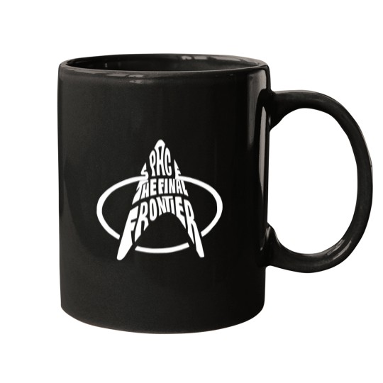 Discover Star Trekss Space The Final Frontier White Essential Mugs