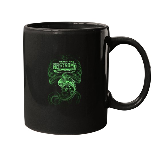 Discover Alien Souvenir x ray Mugs