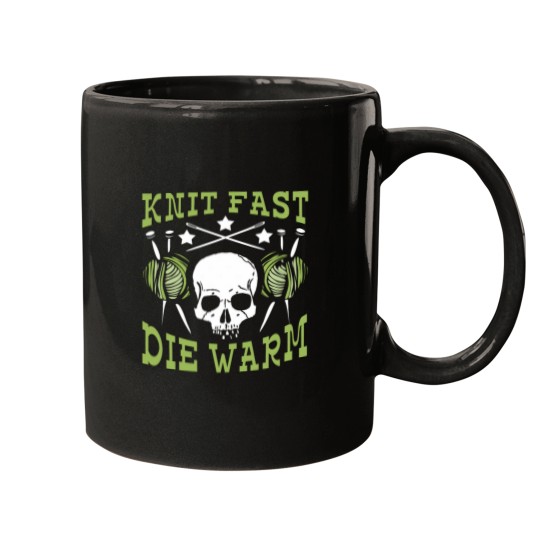 Discover Knit Fast Die Warm Novelty Design Fitted Scoop Mugs