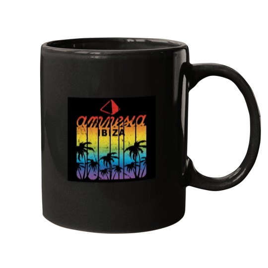 Discover Amnesia IBIZA Club MODEL Vintagess palm trees Legend Club by La French Touch Mugs