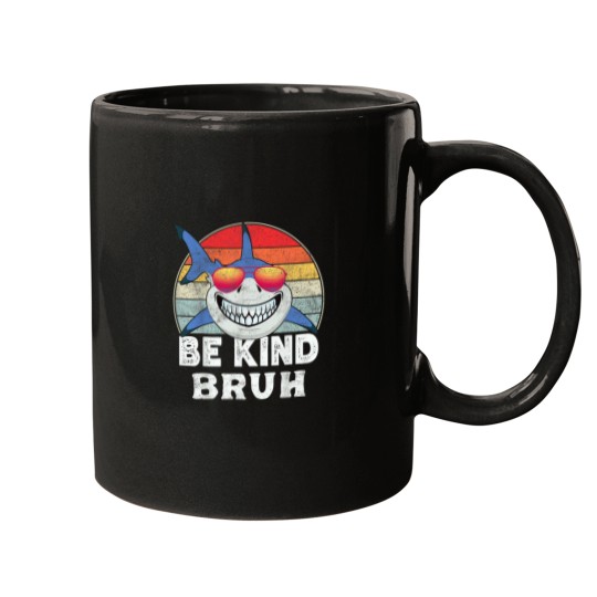 Discover Be Kind Bruh Shark Unity Day Orange Kindness Ant Mugs