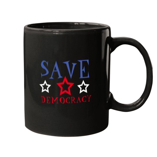 Discover Save our democracysave democracy Premium Mugs