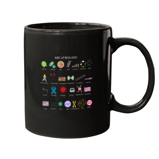 Discover ABC of BIOLOGY for biology for students and biologists Mugs