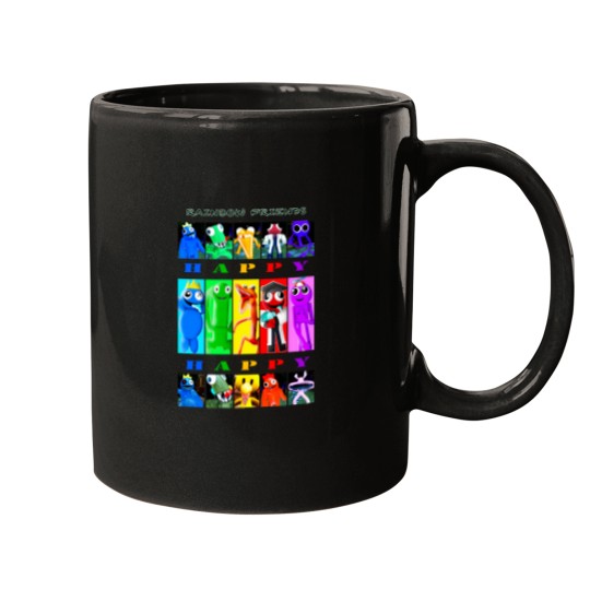 Discover Rainbow Friends Happy Happy Mugs