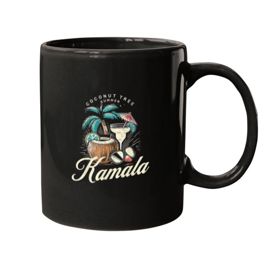 Discover Coconut Tree Summer Vibes Mugs