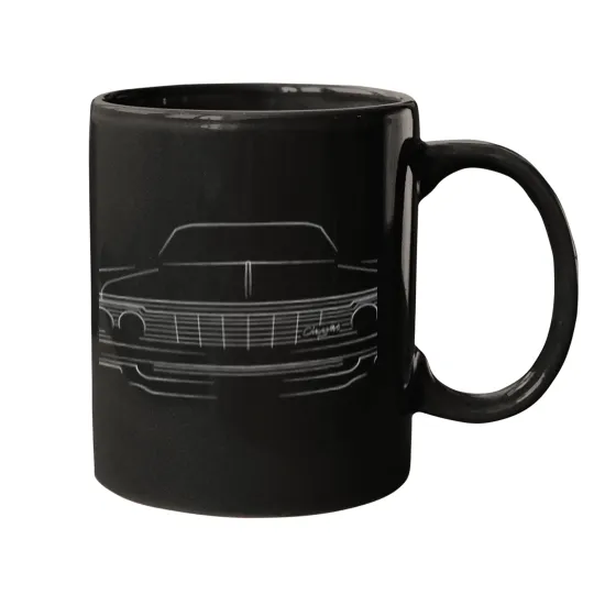Discover 1966 Impala front Stencil white Essential Mugs