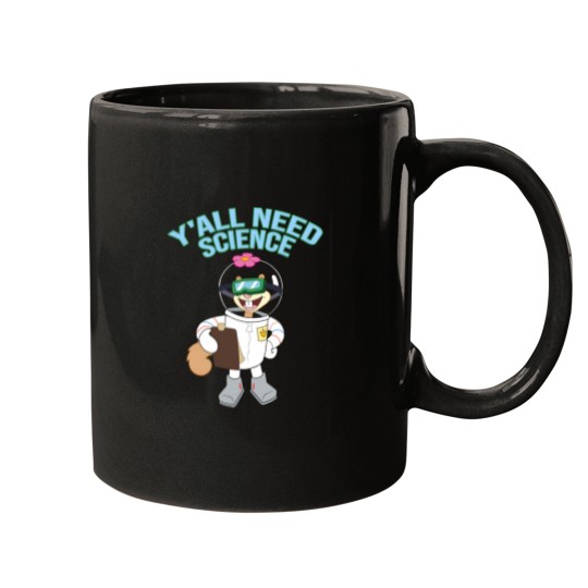Discover Mademark x SpongeBobss SquarePants Sandy Cheeks Yall Need Science Sweatshirt Mugs