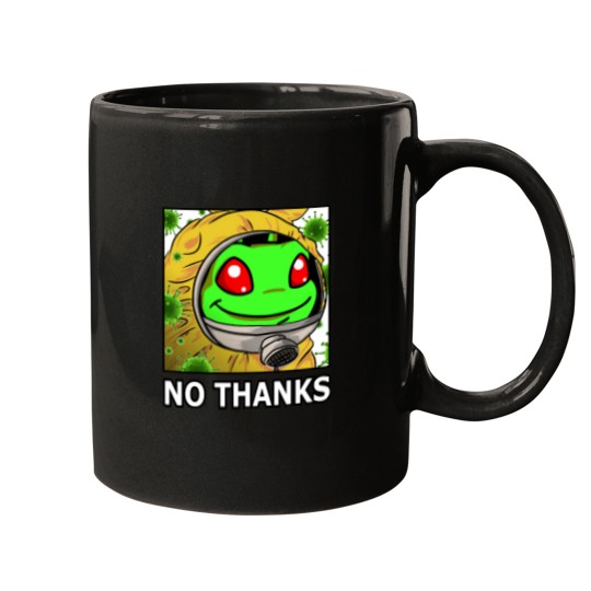 Discover No Thanks Virus Virtual Pet Active Mugs