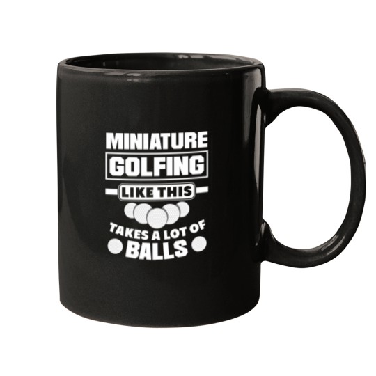 Discover Funny Miniature Golf Mug