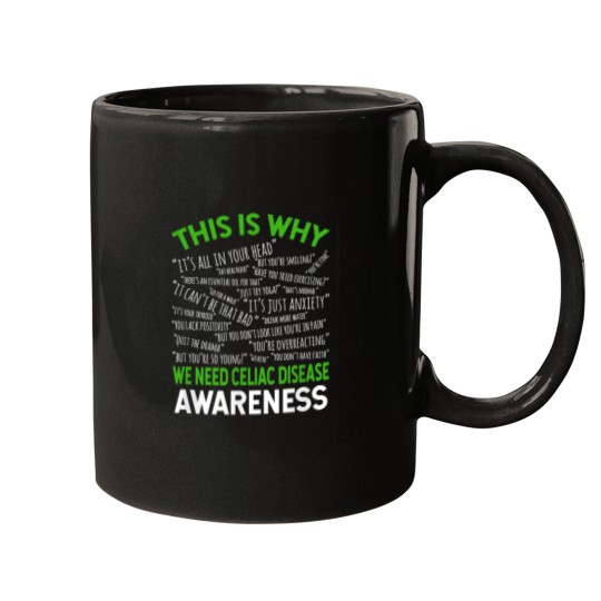 Discover This Is Why We Need Celiac Disease Awareness Mugs