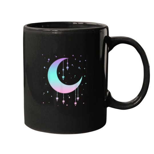 Discover Pastel Moon Kawaii Pastel Goth Mugs