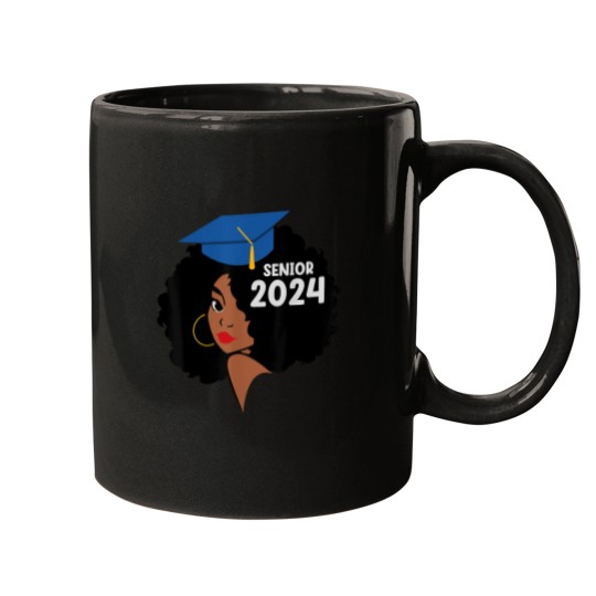 Discover Seniors 24 Class of 2024 Graduation 24 Black Wom Mugs
