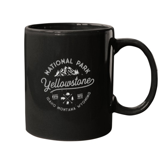 Discover YStone US National Park Bison Buffalo  Men Mugs