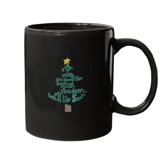 Discover You don't smell like Santa Mugs