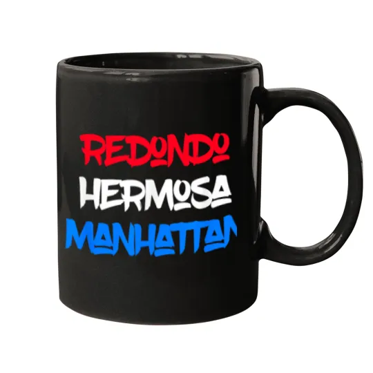 Discover Redondo Beach Grap Mug