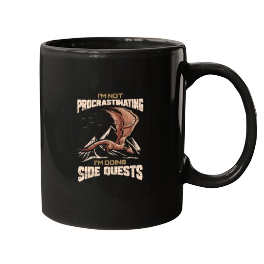 Discover IM Not Procrastinating IM Doing Side Quests Mmorpg Mugs