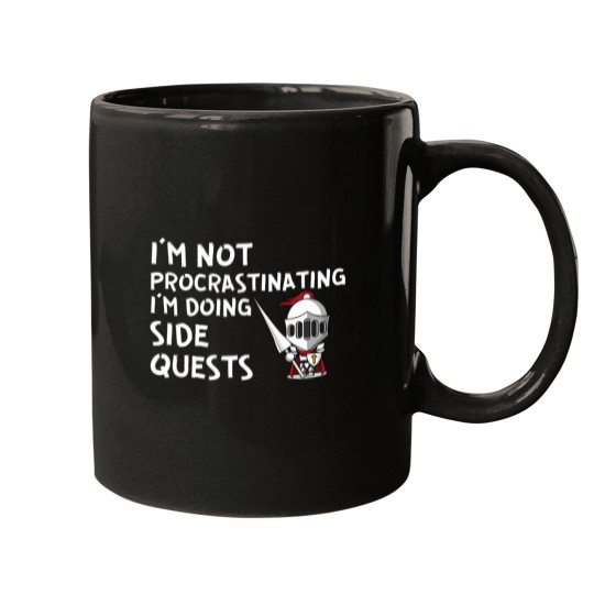 Discover Im Not Procrastinating Im Doing Side Quests 3 Mugs