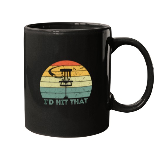 Discover Funny Vintage Disc Golf Frisbee Golf Mug