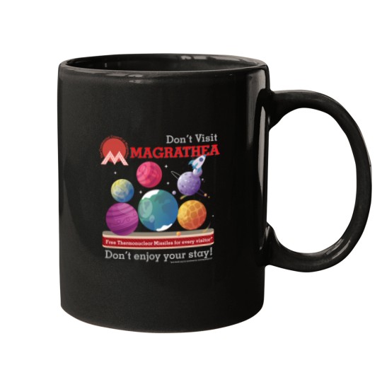 Discover DonT Visit Magrathea Mugs