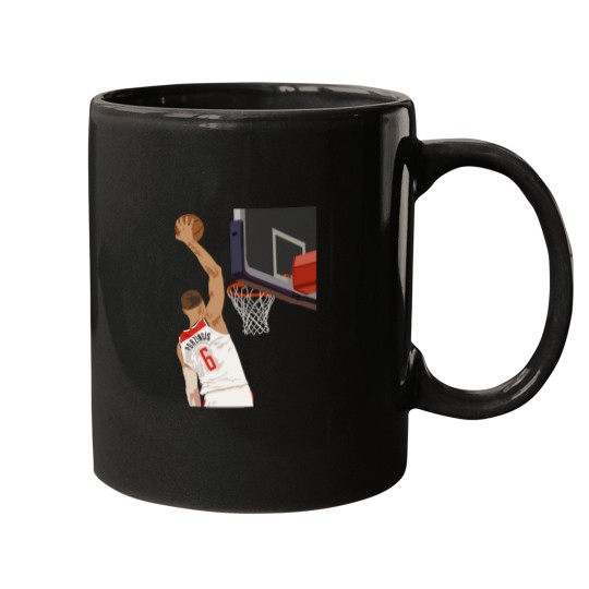 Discover Kristaps Porzingis Slam Dunks Mugs