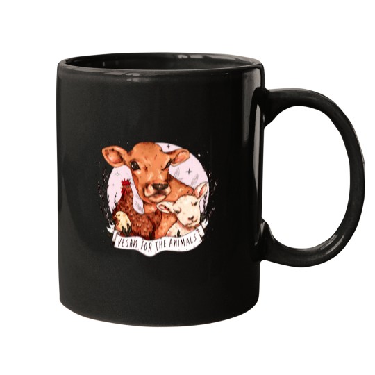 Discover Vegan For Animals 5235 Mugs