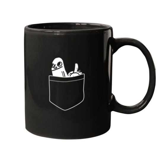 Discover Pocket Dickbutt Mugs