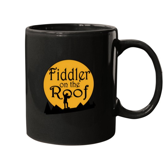 Discover Fiddler On The Roof Musical Logo Mugs
