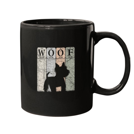 Discover West Highland White Terrier Periodic Table Eleme Mugs
