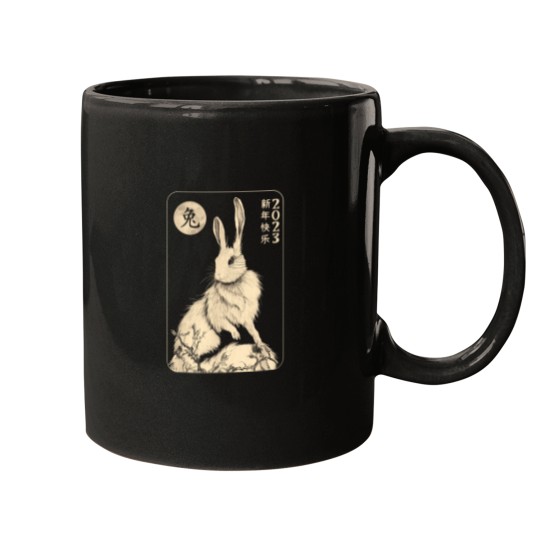 Discover White Rabbit Lover Tarot Card Year Of The Rabbit Mugs
