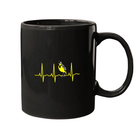 Discover Western Meadowlark Shirt Meadowlark Heartbeat Gi Mugs