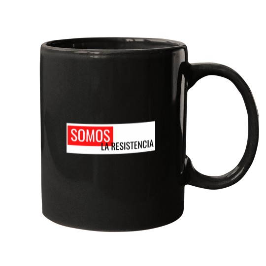 Discover We are the resistance, money heist Mugs