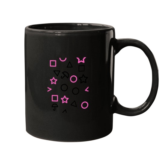 Discover Squid Cosplay Symbols 2 Mugs