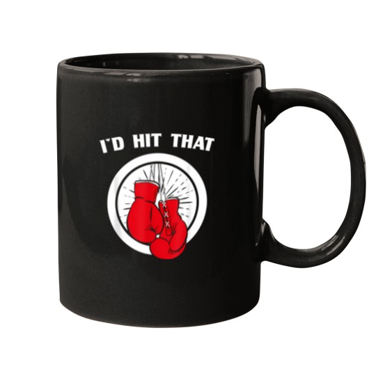 Discover ID Hit That Boxer Boxing 1 Mugs