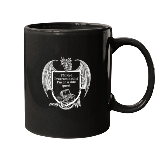 Discover IM Not Procrastinating IM On A Side Quest Mugs