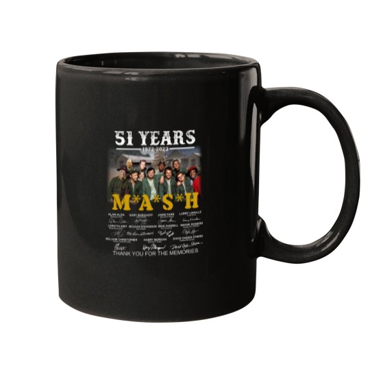 Discover 51 Years Anniversary Mash Tha.nk Y.ou Fo.r Th.e M.em.ories Signatures Movie51 Years Anniversary Mash Tha.nk Y.ou Fo.r Th.e M.em.ories Signatures Movie Mugs